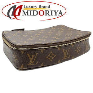Louis Vuitton Monogram Cosmetic Pouch Poche Monte Carlo Brown